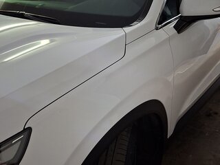 2021 Hyundai Santa Fe IV Рестайлинг, белый, 3250000 рублей, вид 4