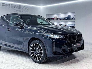 2024 BMW X6 40i III (G06) Рестайлинг, синий, 11600000 рублей, вид 4