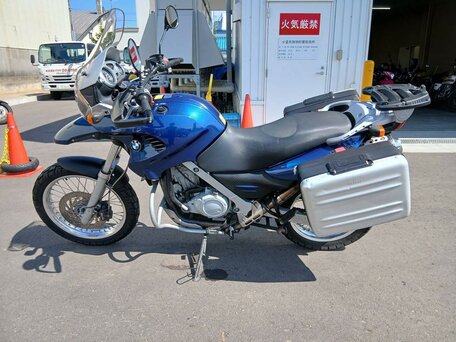 2002 BMW F 650 GS, синий, 377000 рублей, вид 1