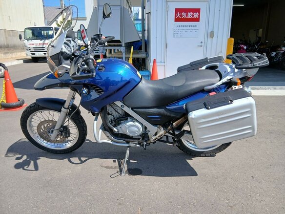 2002 BMW F 650 GS, синий, 377000 рублей