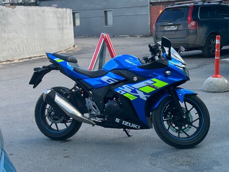 2023 Suzuki GSX-R 250, синий, 329000 рублей, вид 1