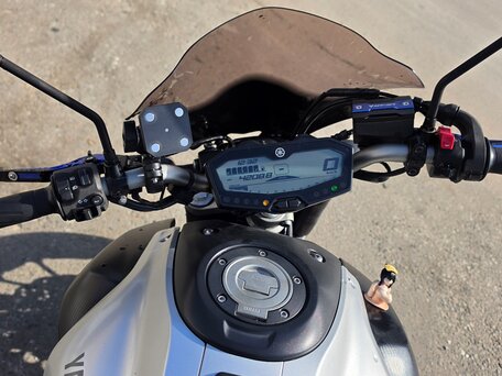 2015 Yamaha MT-07 (FZ-07), синий, 630000 рублей, вид 5