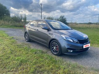 2017 Kia Rio III Рестайлинг, серый, 1120000 рублей, вид 2
