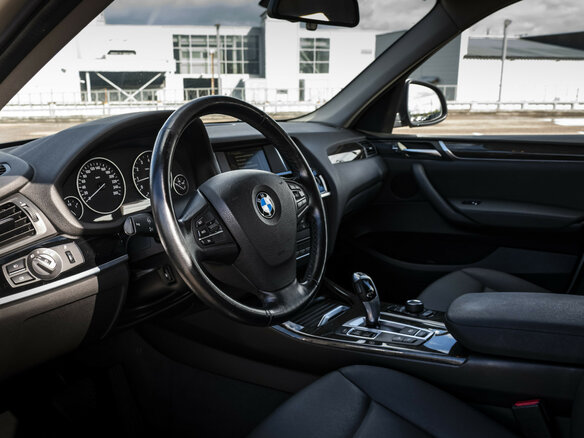 2014 BMW X3 20i xDrive II (F25) Рестайлинг, серый - вид 8