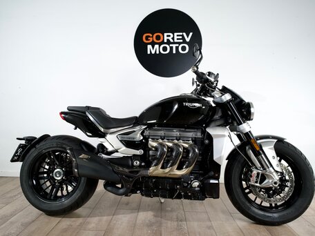 2023 Triumph Rocket III, чёрный, 2780000 рублей, вид 2