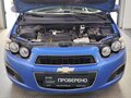 2012 Chevrolet Aveo II, синий, 649000 рублей - вид 8
