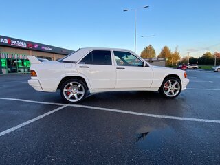 1989 Mercedes-Benz 190 (W201), белый, 290000 рублей, вид 1