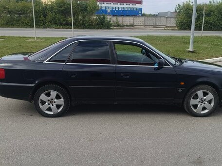 1995 Audi A6 I (C4), синий, 250000 рублей, вид 2
