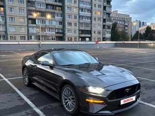 2018 Ford Mustang VI Рестайлинг, серый, 3200000 рублей, вид 1