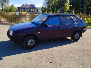 1999 Lada (ВАЗ) 2109, фиолетовый, 90000 рублей, вид 4