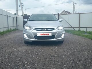 2012 Hyundai Solaris I, серебристый, 760000 рублей, вид 3