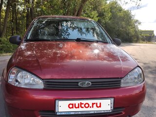 2007 Lada (ВАЗ) Kalina I, красный, 180000 рублей, вид 3