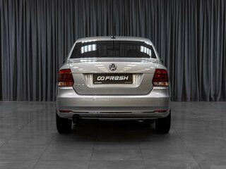 2018 Volkswagen Polo V Рестайлинг, серебристый, 1149000 рублей, вид 4