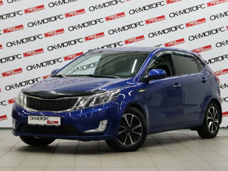 2013 Kia Rio 5-speed III, синий, 695950 рублей, вид 1