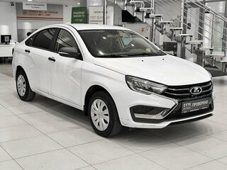 2024 Lada (ВАЗ) Vesta I Рестайлинг (NG), белый, 1050000 рублей, вид 3