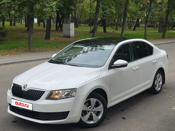 2015 Skoda Octavia III (A7), белый, 1250000 рублей