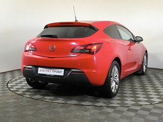 2012 Opel Astra GTC J Рестайлинг, красный, 820000 рублей, вид 4