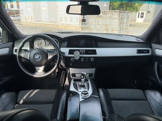 2007 BMW 5 серии 530d V (E60/E61) Рестайлинг, синий, 1500000 рублей, вид 5