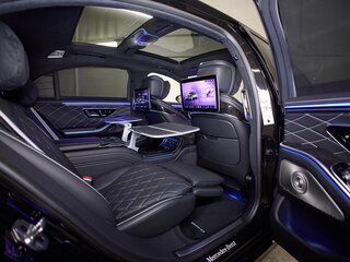 2026 Mercedes-Benz S-Класс 580 Long 4MATIC VII (W223) Рестайлинг, чёрный, 31275000 рублей, вид 3