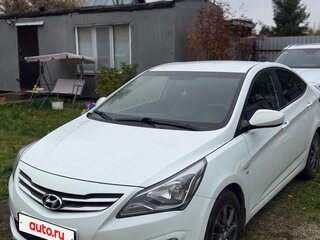 2016 Hyundai Solaris I Рестайлинг, белый, 1200000 рублей, вид 3