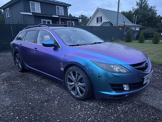 2008 Mazda 6 II (GH), синий, 898456 рублей, вид 3