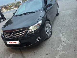 2008 Toyota Corolla X (E140, E150), чёрный, 700000 рублей, вид 1