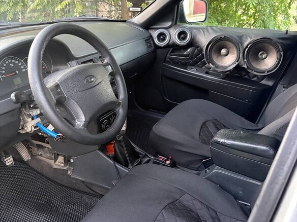 2012 Lada (ВАЗ) Priora I, серебристый, 400000 рублей - вид 13