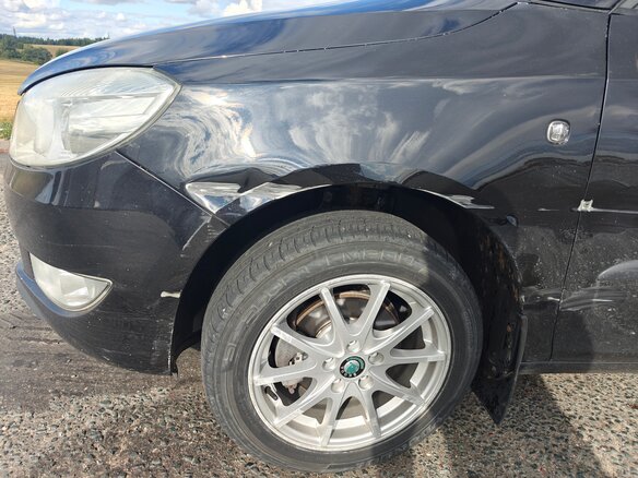 2010 Skoda Fabia II Рестайлинг, чёрный - вид 15