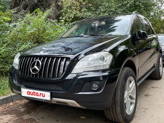 2008 Mercedes-Benz M-Класс 350 II (W164) Рестайлинг, чёрный, 1249000 рублей, вид 2