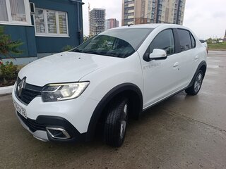 2019 Renault Logan Stepway II Рестайлинг, белый, 890000 рублей, вид 2
