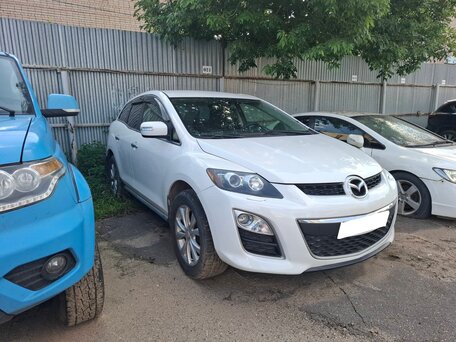 2010 Mazda CX-7 I Рестайлинг, белый, 790000 рублей, вид 3