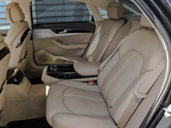 2014 Audi A8 III (D4) Рестайлинг, чёрный - вид 17