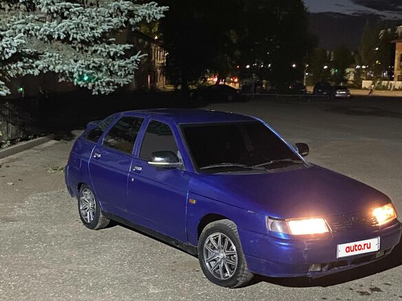 2007 Lada (ВАЗ) 2112, синий, 90000 рублей