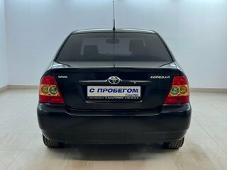 2004 Toyota Corolla IX (E120, E130) Рестайлинг, чёрный, 570000 рублей, вид 3