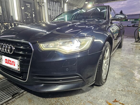 2014 Audi A6 IV (C7), синий, 1620000 рублей - вид 9