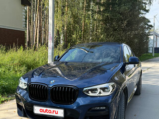 2020 BMW X4 20d II (G02), синий, 5900000 рублей, вид 1