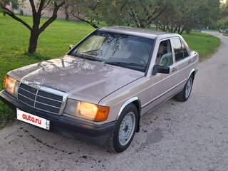 1985 Mercedes-Benz 190 (W201), золотистый, 372000 рублей, вид 1