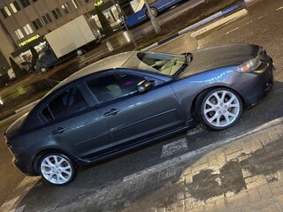 2006 Mazda 3 I (BK) Рестайлинг, серый, 430000 рублей, вид 3