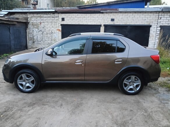 2021 Renault Logan Stepway II Рестайлинг, коричневый, 1149000 рублей - вид 4