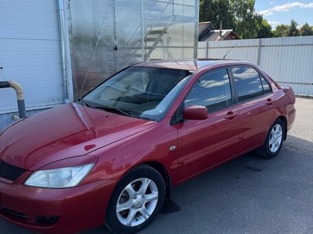 2007 Mitsubishi Lancer IX Рестайлинг, красный, 250000 рублей, вид 1