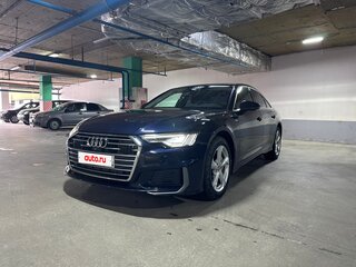 2020 Audi A6 40 TDI V (C8), синий, 3750000 рублей, вид 4