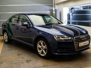 2016 Audi A4 V (B9), синий, 2250000 рублей, вид 3