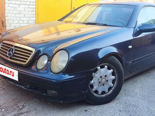 1997 Mercedes-Benz CLK-Класс 230 I (W208), синий, 300000 рублей, вид 3
