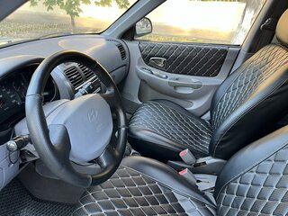 2007 Hyundai Accent ТагАЗ II, бежевый, 280000 рублей, вид 5