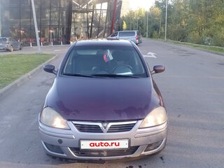 2006 Opel Corsa C Рестайлинг, фиолетовый, 130000 рублей, вид 2