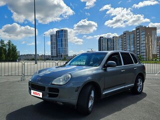 2004 Porsche Cayenne I (955), серый, 615000 рублей, вид 2