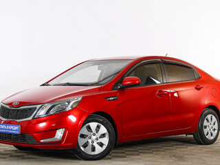 2014 Kia Rio 5-speed III, красный, 799000 рублей, вид 3