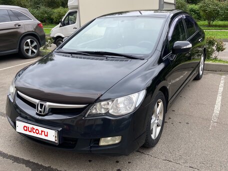 2008 Honda Civic VIII, чёрный, 830000 рублей, вид 1