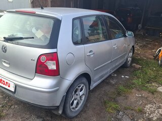 2003 Volkswagen Polo IV, серебристый, 210000 рублей, вид 4