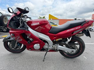 2002 Yamaha YZF600R Thundercat, красный, 330000 рублей, вид 2